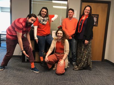 Orange Socks day 2019 celebration